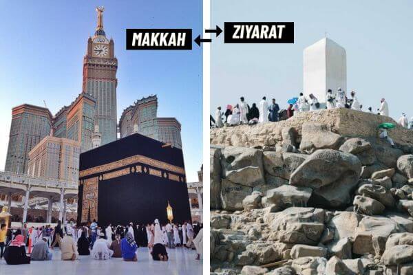 Makkah to Ziyarat Taxi